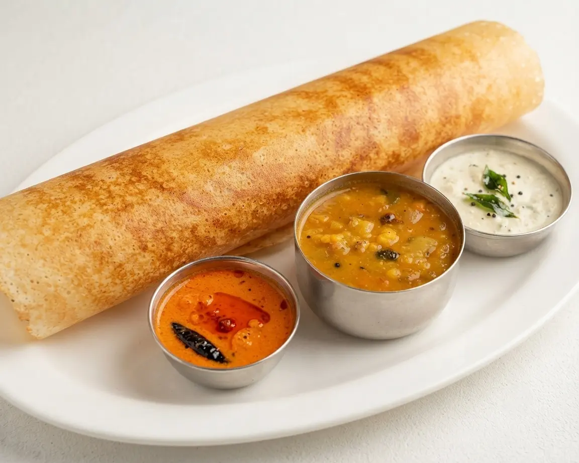 Crispy Masala Dosa at Udupi Dosa – South Indian restaurant in London, Ontario